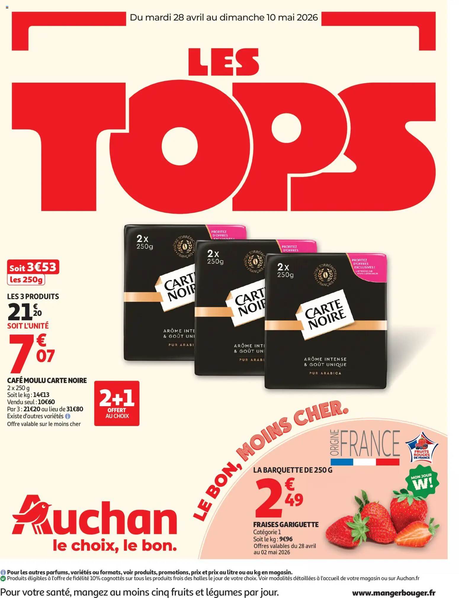 Voorbeeld van Auchan Folder / Publicité van winkel Auchan geldig vanaf 28/04/2026