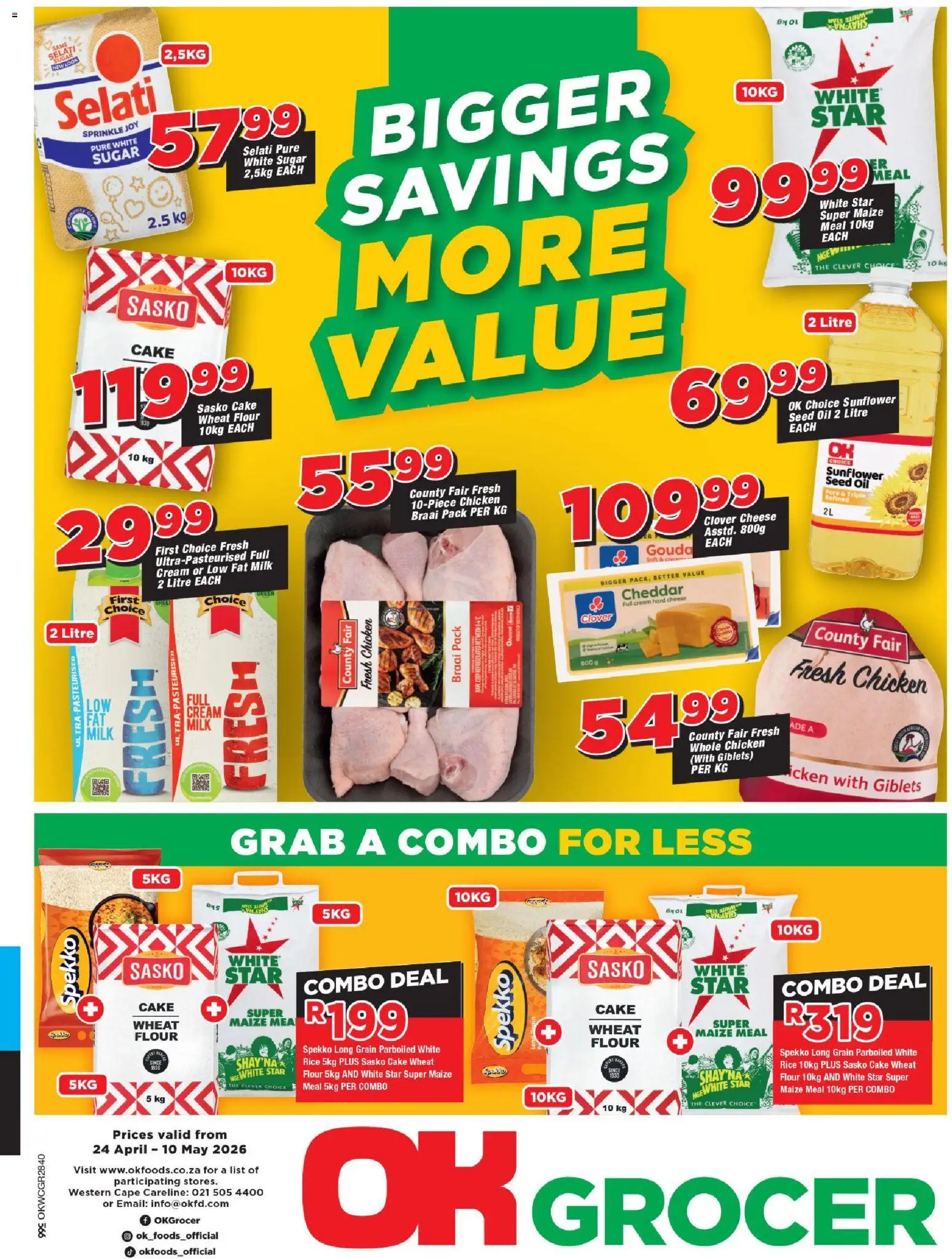 Preview of OK Foods flyer valid from 24/04/2026