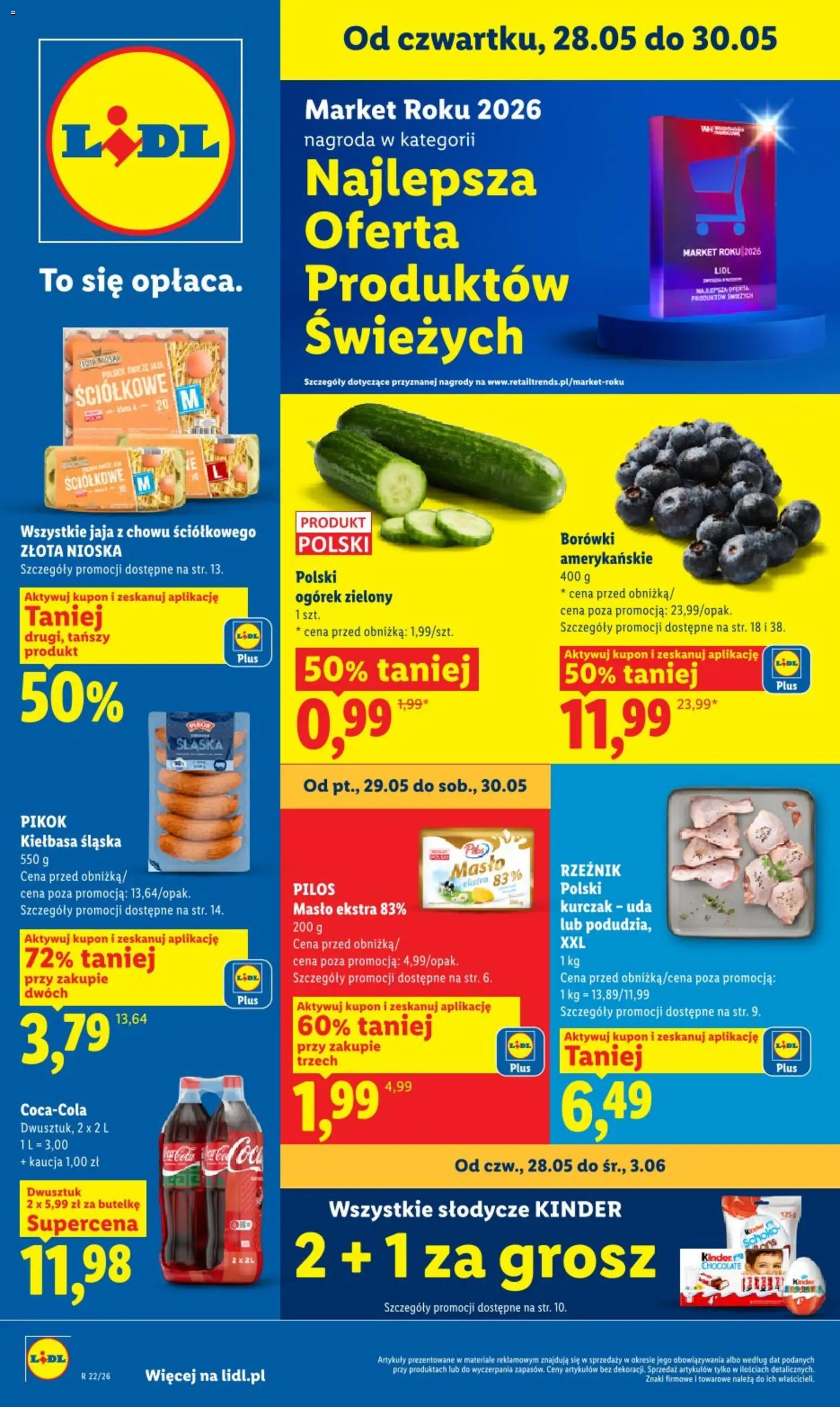 Pogląd gazetki "Lidl gazetka" ze sklepu Lidl ważnej od 28.05.2026