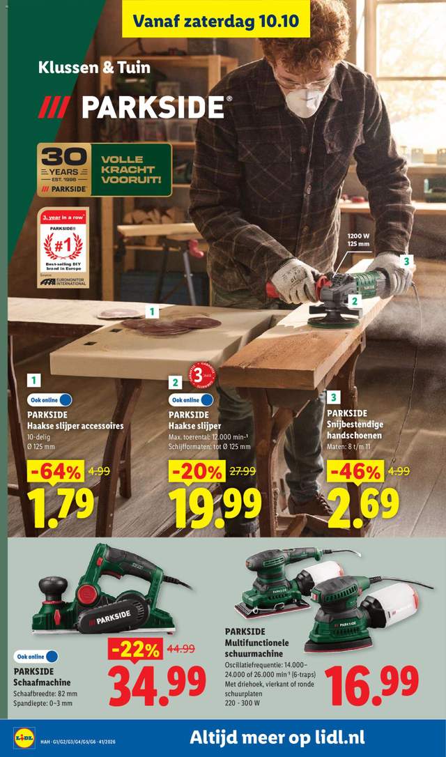 Nieuwe Lidl folder vanaf 05-10