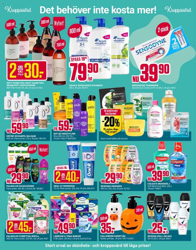 Nytt ÖoB reklamblad från 12/10