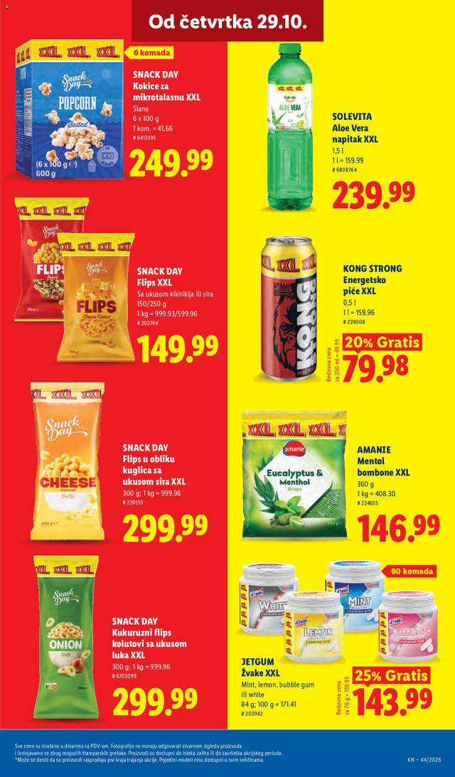 Novi Lidl katalog od 29.10.