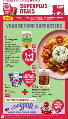 Prévisualisation de Delhaize Folder week 25 du magasin Delhaize formulaire valide 18/06/2026