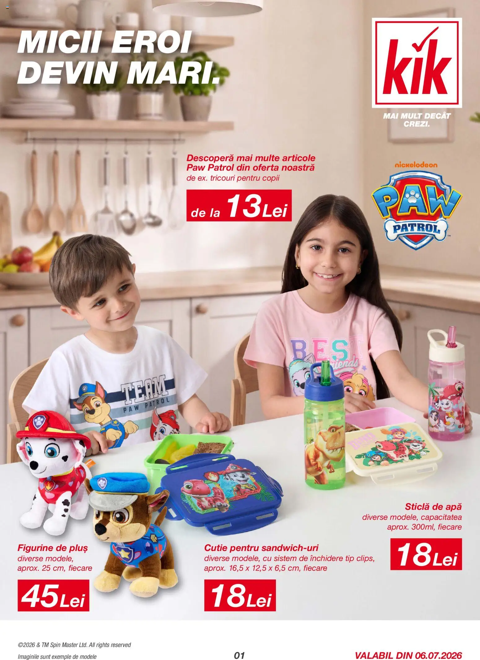 Previzualizarea de cataloage: Kik Kik Catalog valabil de la 06.07.2026