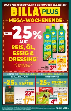 Vorschau der Angebote: Billa Plus Billa Plus Flugblatt gültig ab 20.08.2026