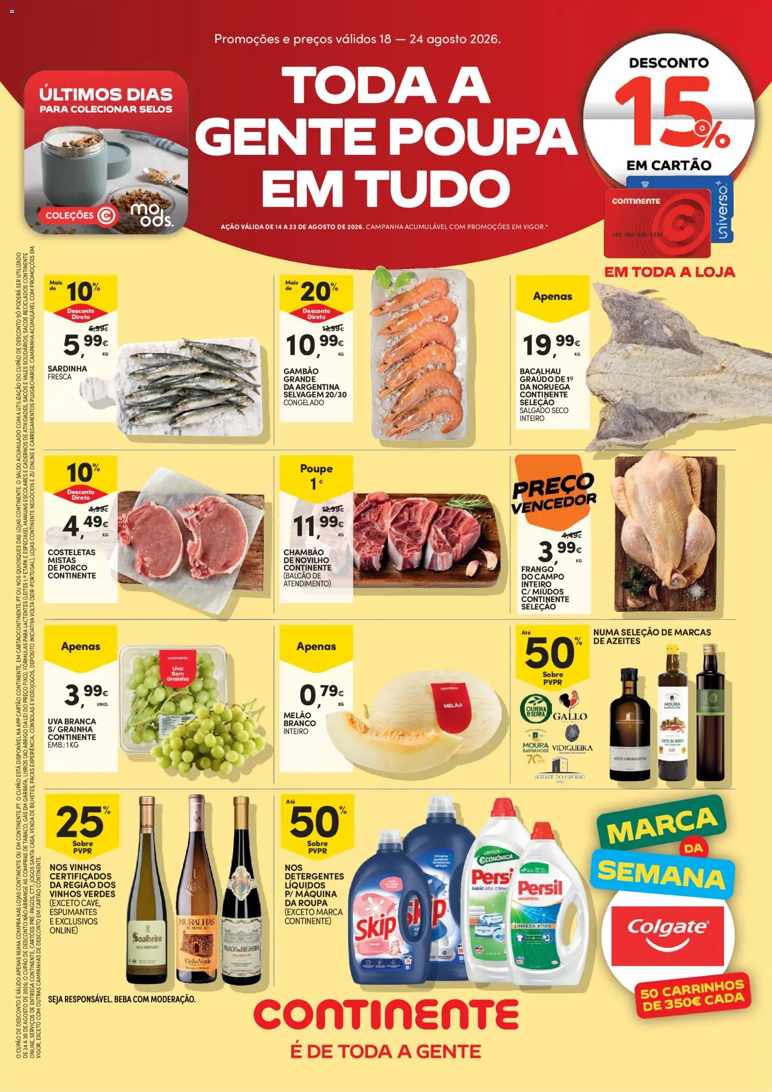 Pré-visualização do folheto da loja Continente válida a partir de 18/08/2026