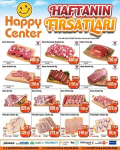 Happy Center Happy Center - Kasap 04.09.2026 - Broşürünün önizlemesi