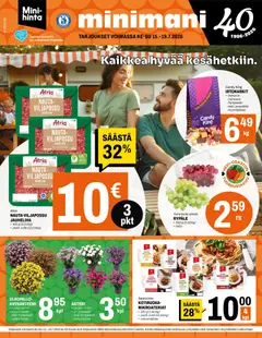 Kaupan Minimani Minimani tarjoukset esikatselu, voimassa 15/07/2026