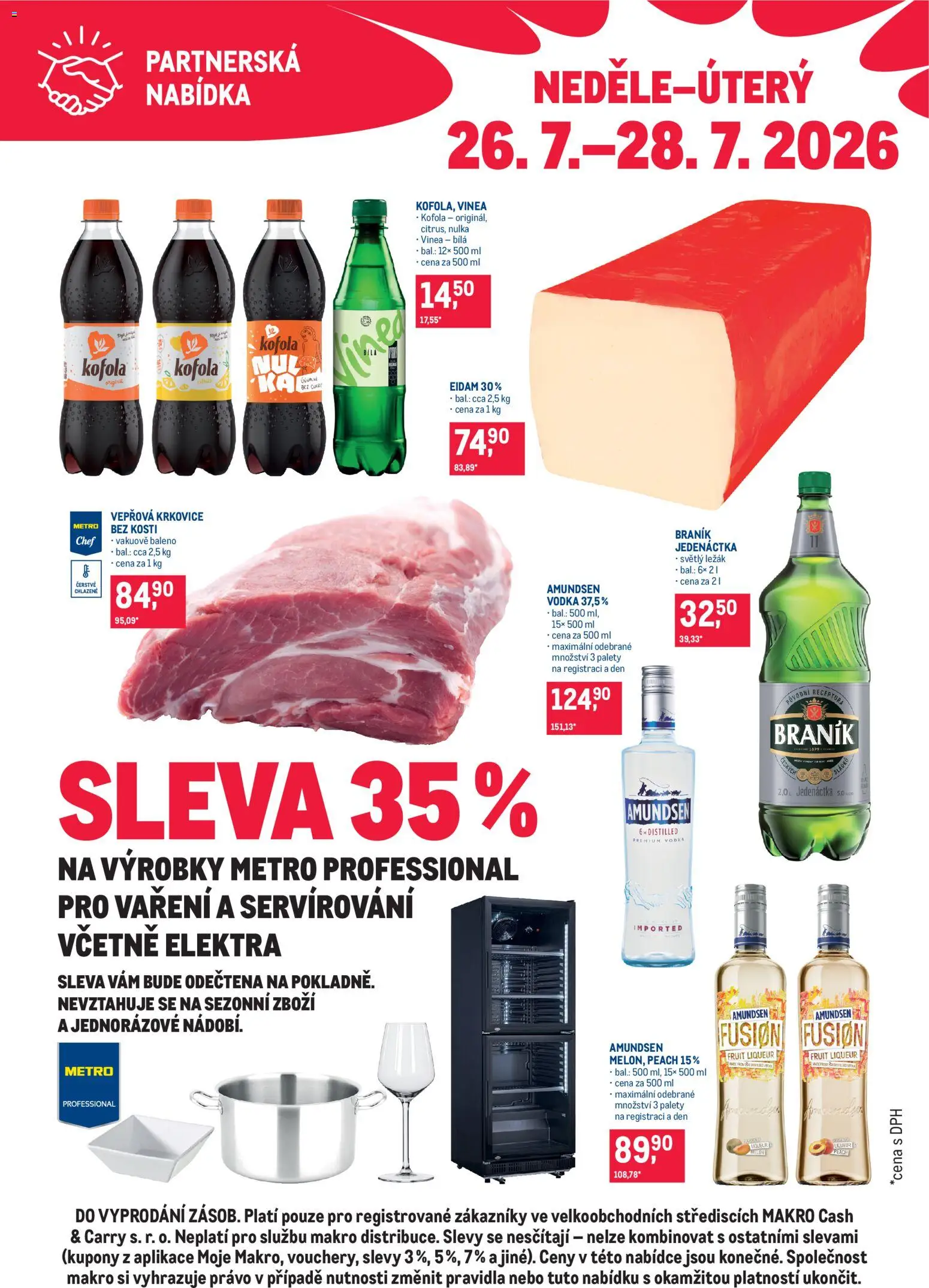 Náhled nabídky: Makro Makro leták - Partnerská nabídka platný od 26.07.2026