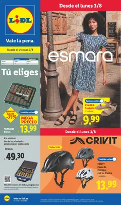 Vista previa del folleto de la tienda Lidl válido desde el 03/08/2026 