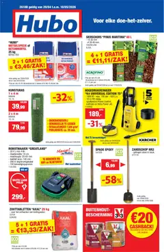 Voorbeeld van Hubo Folder van winkel Hubo geldig vanaf 29/04/2026
