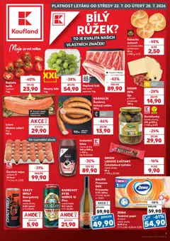 Náhled nabídky: Kaufland Kaufland leták - Praha 4 platný od 22.07.2026