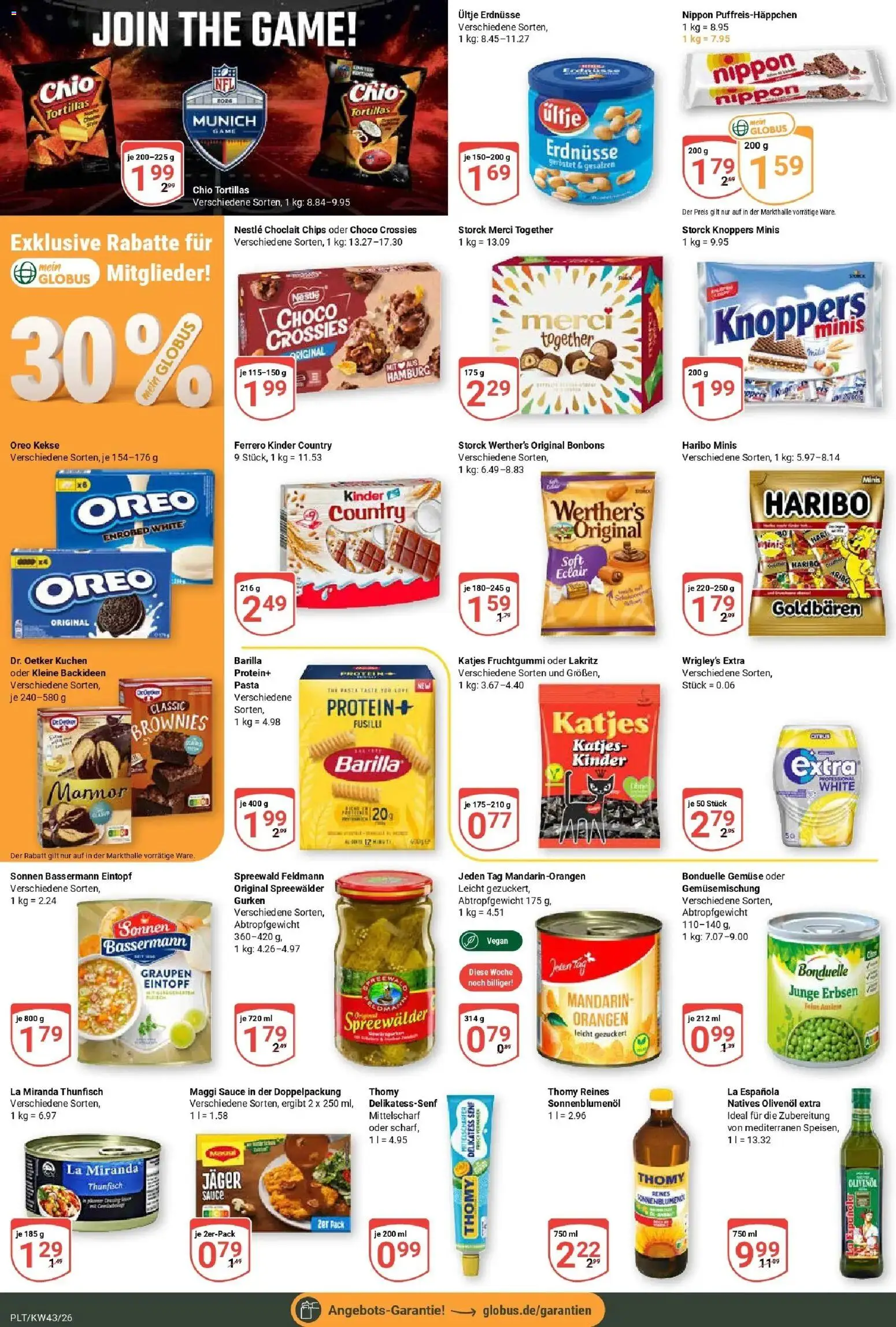 Vorschau von dem Prospekt des Geschäftes Globus, gültig ab dem 19.10.2026
