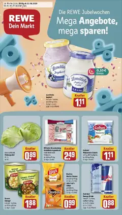 Vorschau von dem Prospekt des Geschäftes Rewe, gültig ab dem 21.09.2026