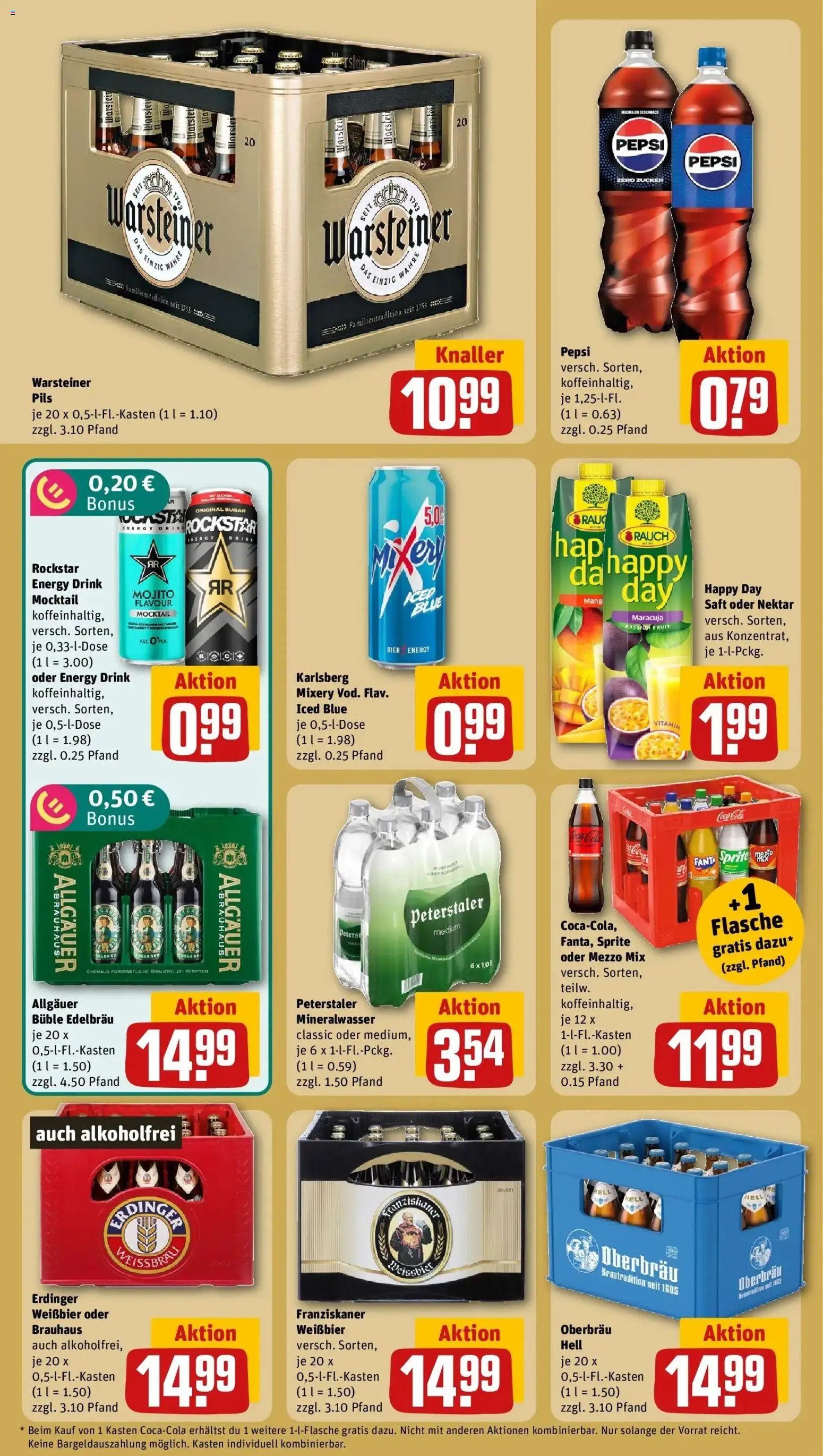 Vorschau von dem Prospekt des Geschäftes Rewe, gültig ab dem 12.10.2026