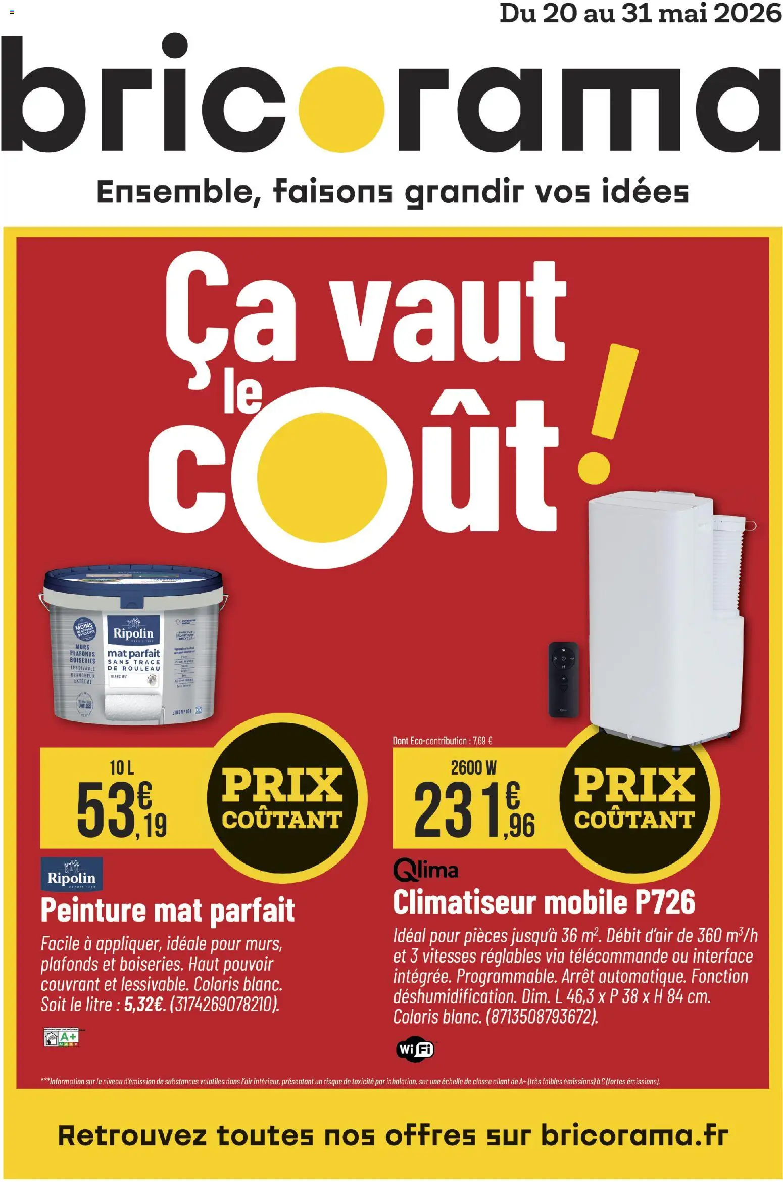 Prévisualisation de Bricorama catalogue du magasin Bricorama formulaire valide 20/05/2026