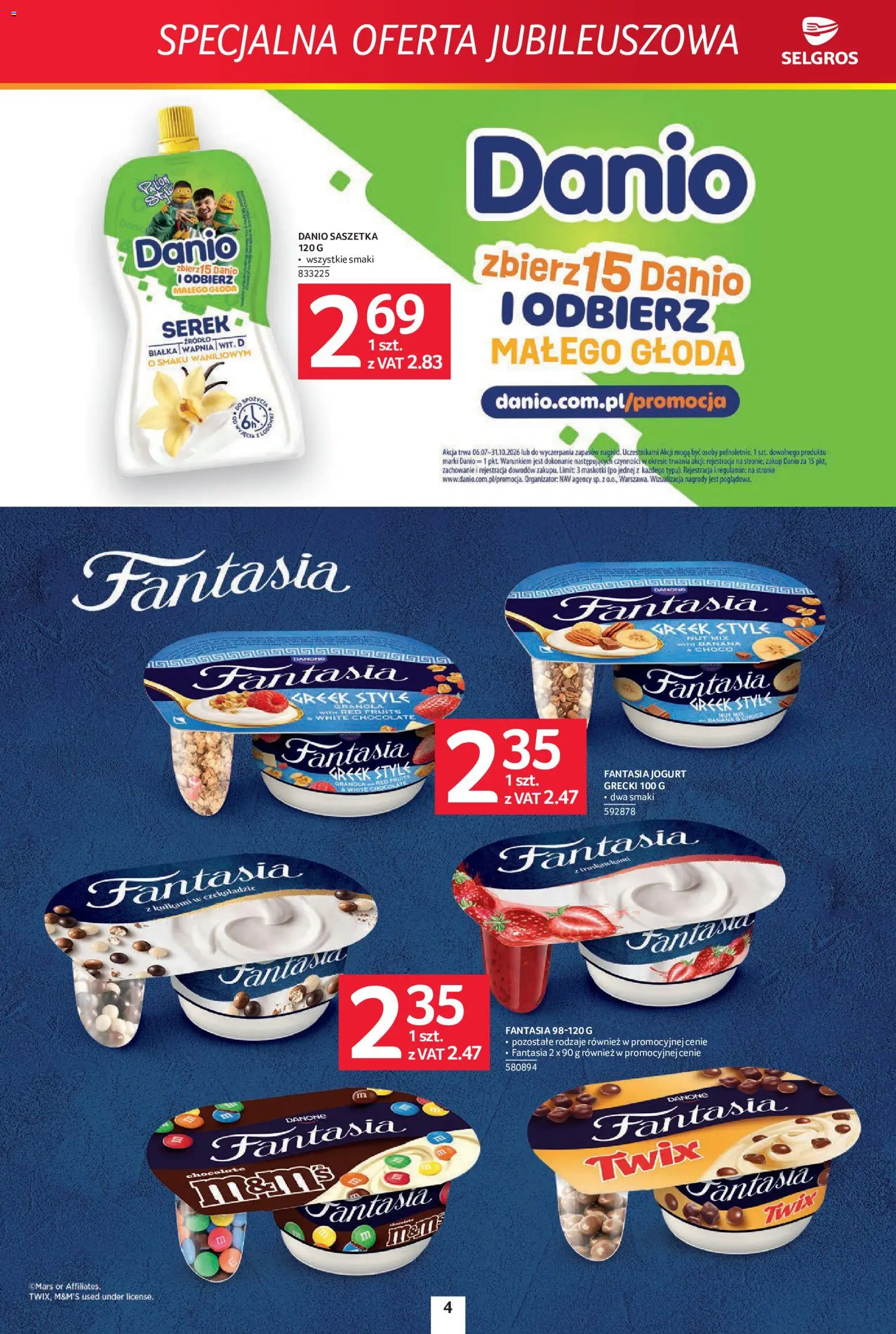 Pogląd gazetki "Selgros cash&carry gazetka - Specjalna oferta jubileuszowa" ze sklepu Selgros cash&carry ważnej od 13.08.2026