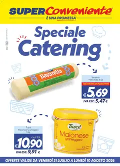 Anteprima dell'opuscolo SuperConveniente volantino Catering Enna, Misterbianco dal negozio SuperConveniente valido da 31/07/2026