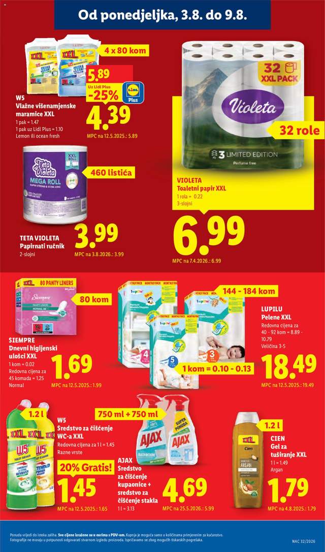 Novi Lidl katalog od 03.08.