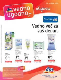 Predogled kataloga iz trgovine DM Drogerie Markt veljaven od 26.10.2026