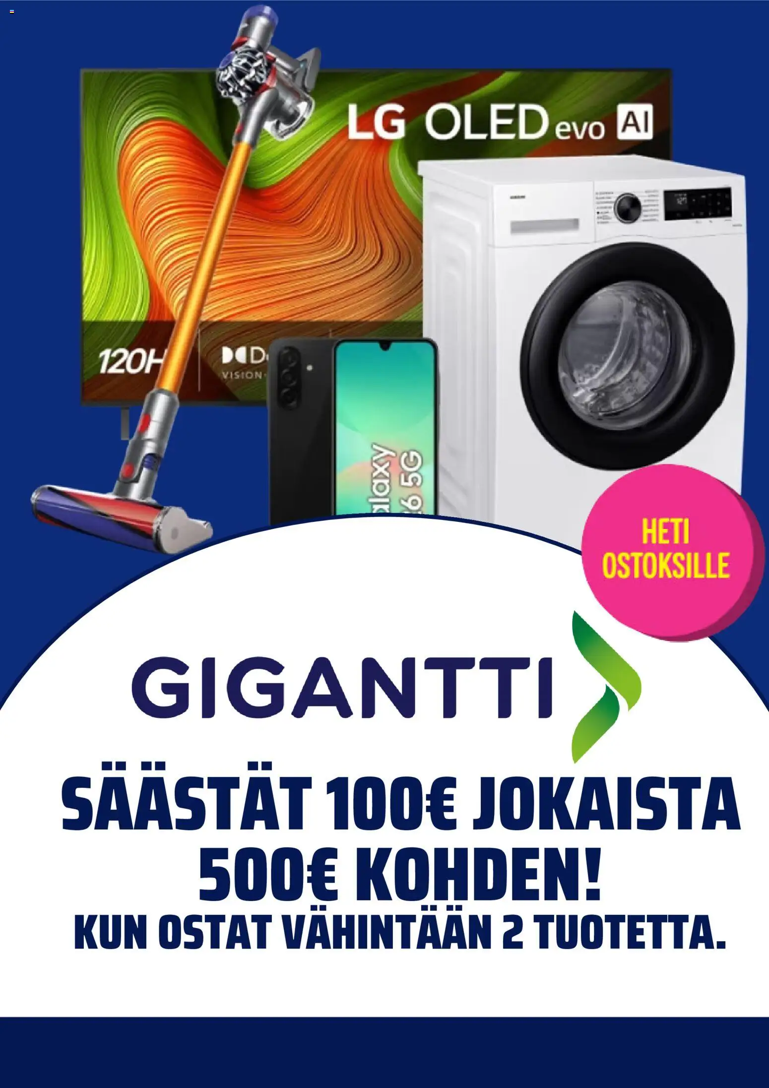 Kaupan Gigantti Gigantti tarjoukset esikatselu, voimassa 08/05/2026