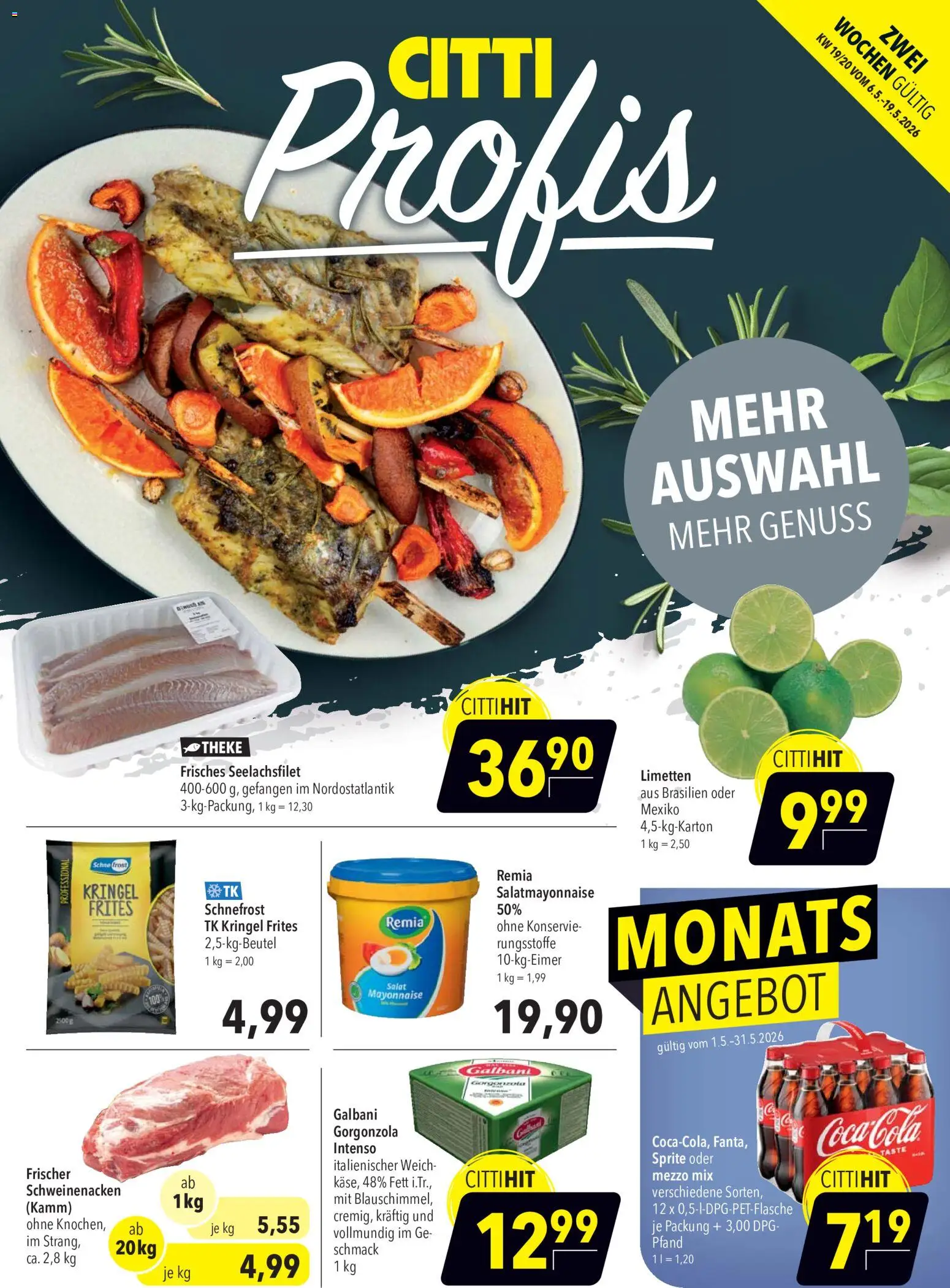 Vorschau von dem Prospekt des Geschäftes CITTI Markt, gültig ab dem 06.05.2026