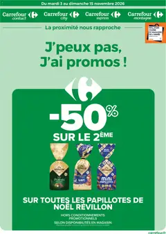 Prévisualisation de Carrefour contact catalogue du magasin Carrefour contact formulaire valide 03/11/2026