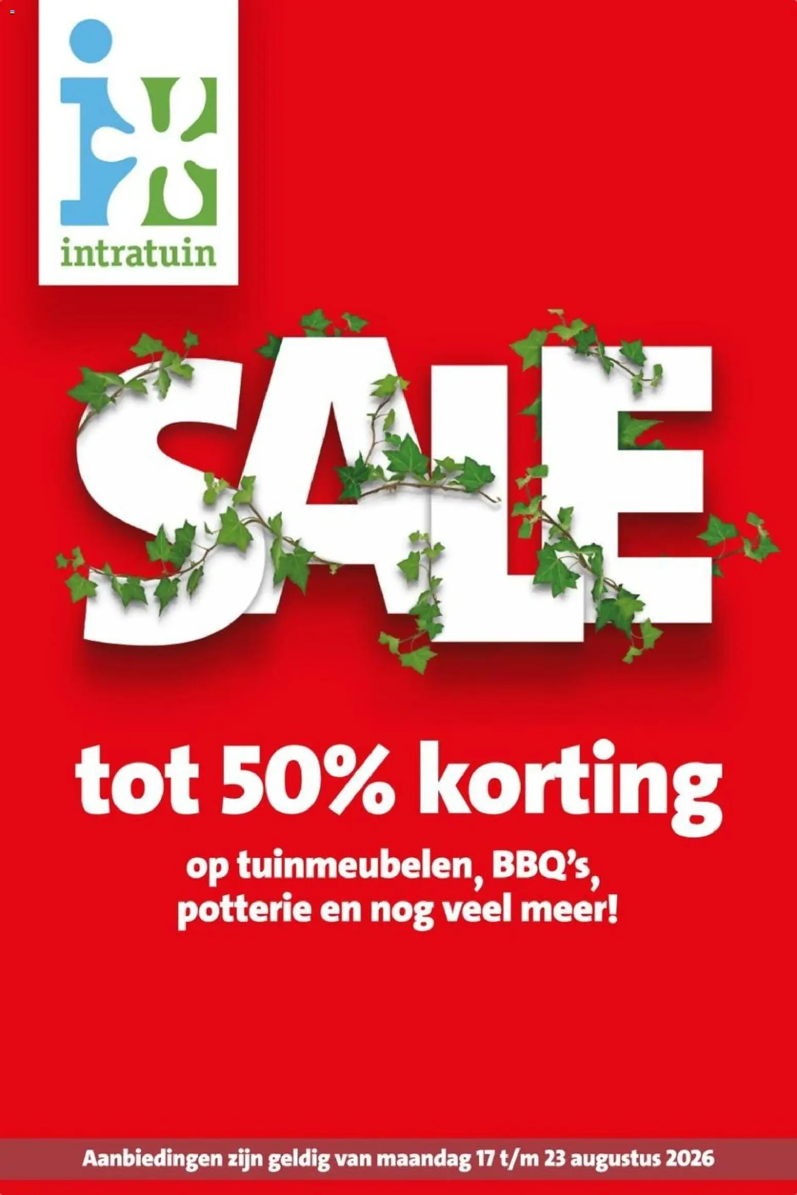Voorbeeld van Intratuin folder van winkel Intratuin geldig vanaf 17-08-2026