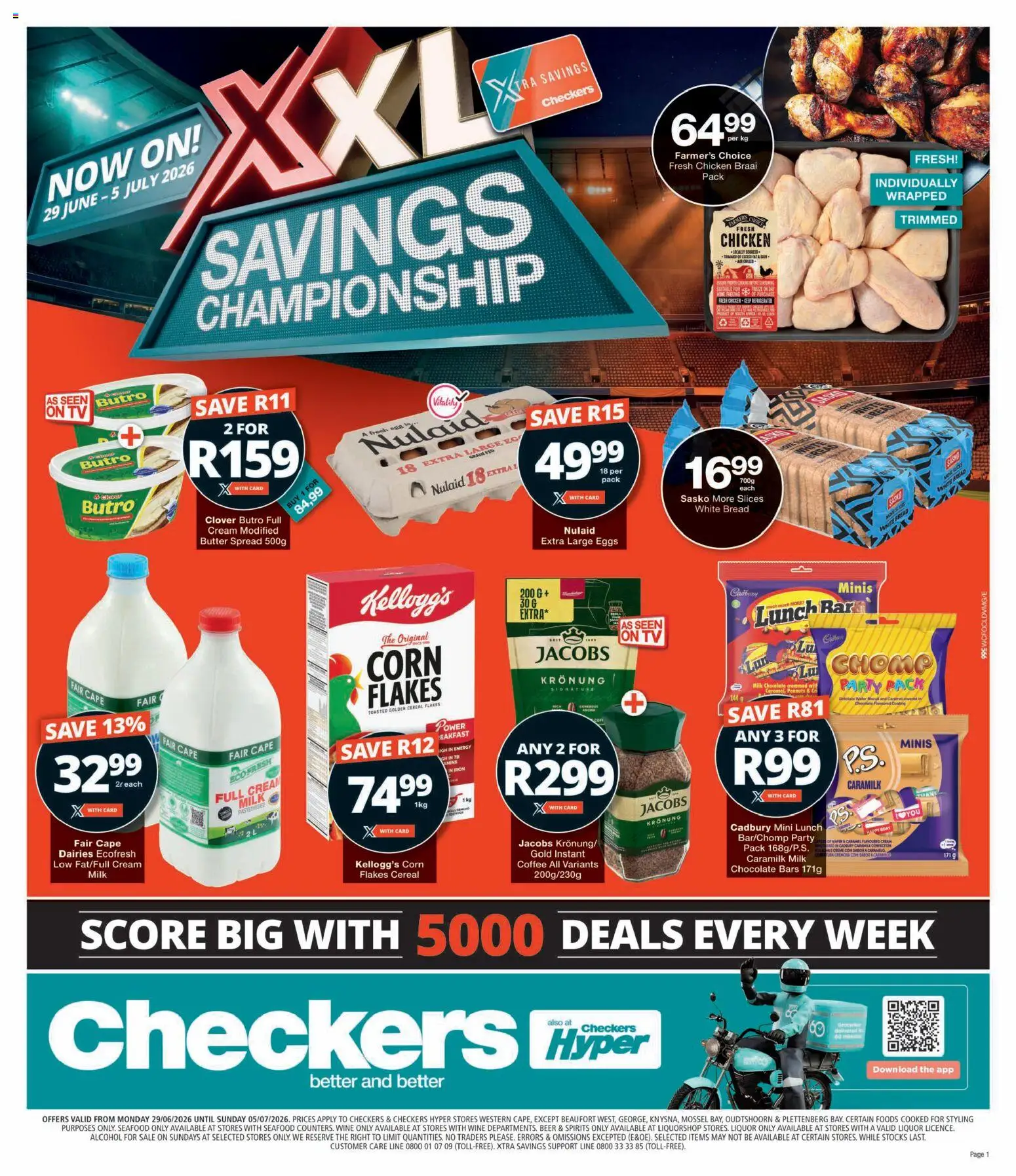 Preview of Checkers flyer valid from 29/06/2026