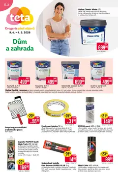 Náhled nabídky: TETA Drogerie TETA Drogerie leták - Dům a zahrada platný od 09.04.2026