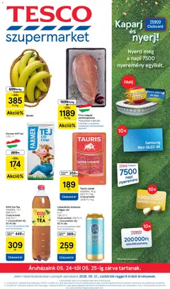 Tesco - Tesco Szupermarket akciós újság megtekintése, amely érvényes 2026.05.21.-től