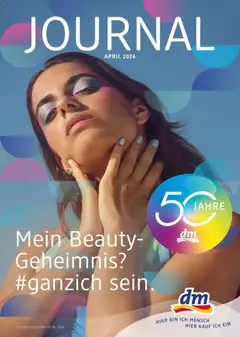 Vorschau der Angebote: dm drogerie markt dm drogerie markt Journal April 2026 gültig ab 09.04.2026