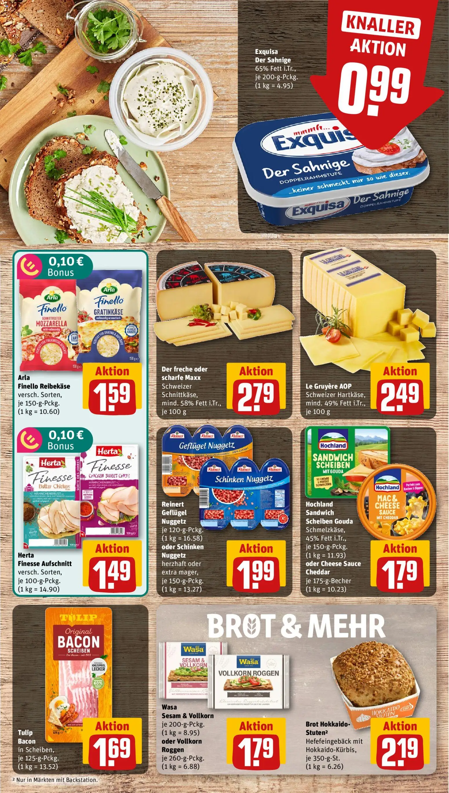 Vorschau von dem Prospekt des Geschäftes Rewe, gültig ab dem 26.10.2026