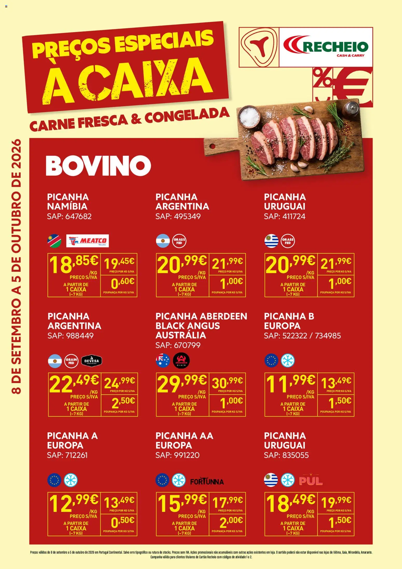 Pré-visualização do folheto da loja Recheio válida a partir de 08/09/2026