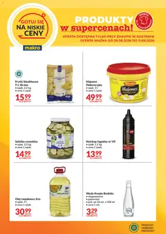 Pogląd gazetki "Makro gazetka - Gotuj się na niskie ceny w dostawie" ze sklepu Makro ważnej od 29.08.2026