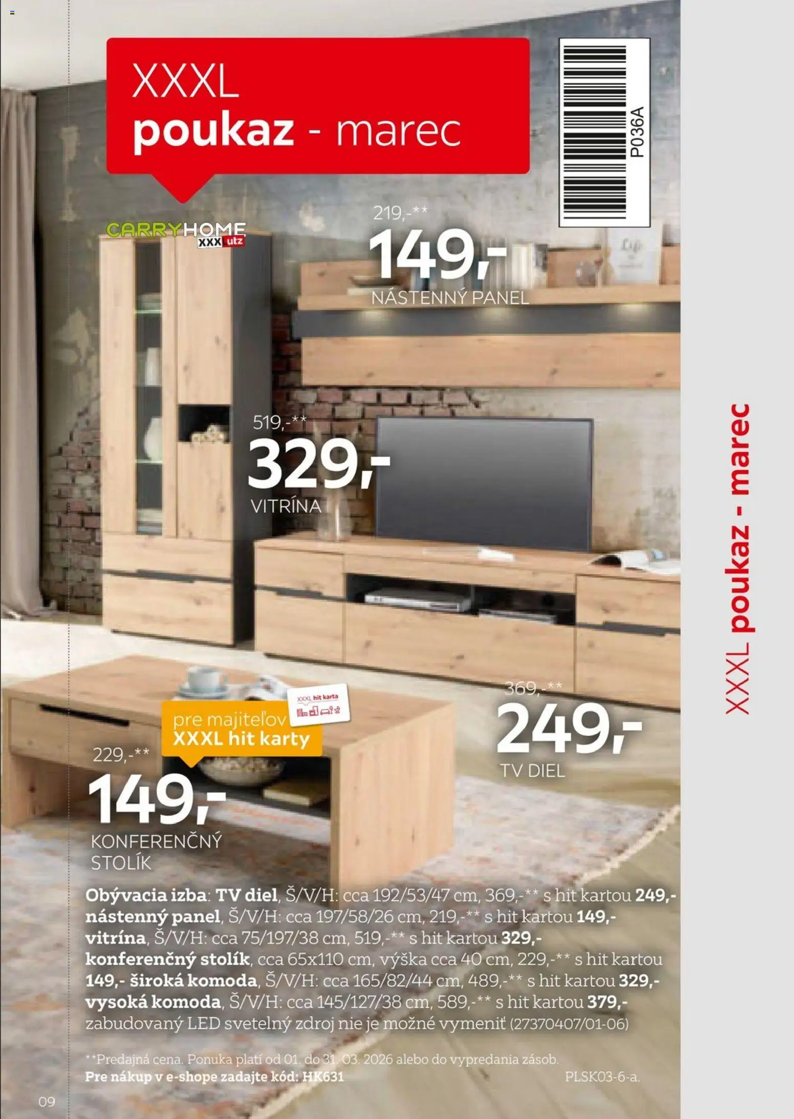 Náhľad XXXLutz letáku platného od 01.02.2026 - Konferenčný stolík, Tv, Led, Stolík