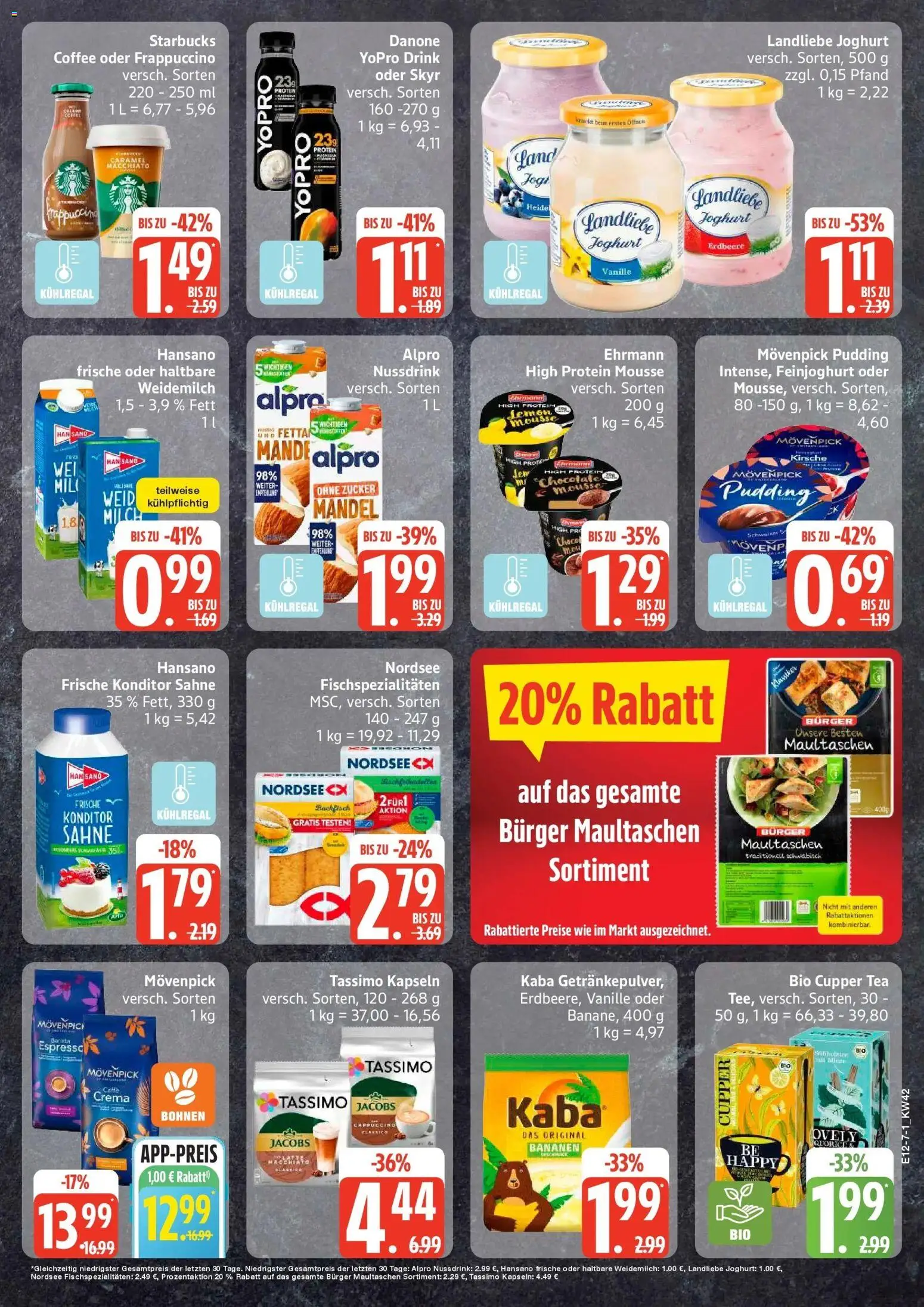 Vorschau von dem Prospekt des Geschäftes Edeka, gültig ab dem 12.10.2026