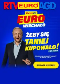 Pogląd gazetki "RTV Euro AGD Sklep oferta" ze sklepu RTV Euro AGD ważnej od 06.09.2026