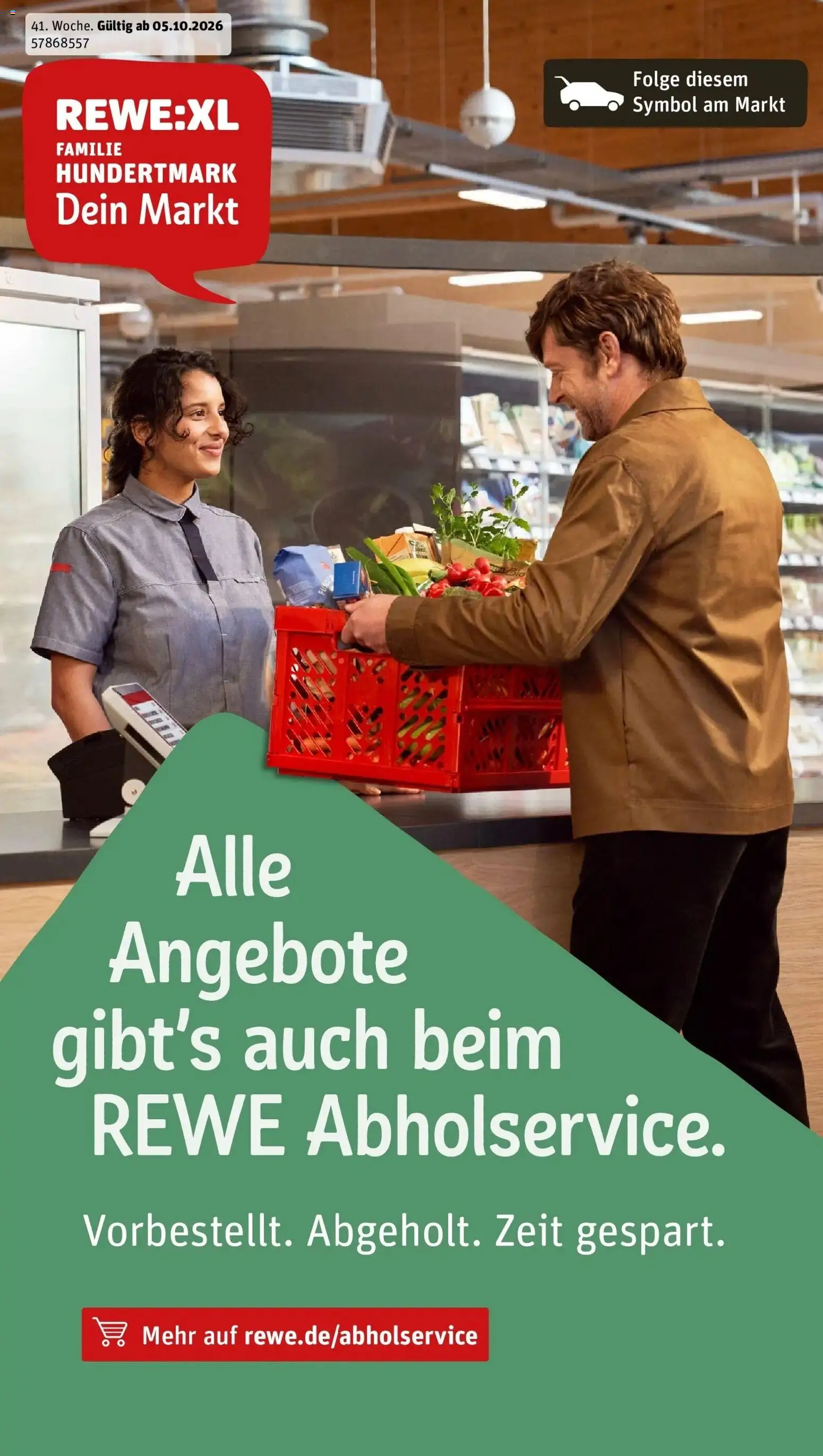 Vorschau von dem Prospekt des Geschäftes Rewe, gültig ab dem 05.10.2026