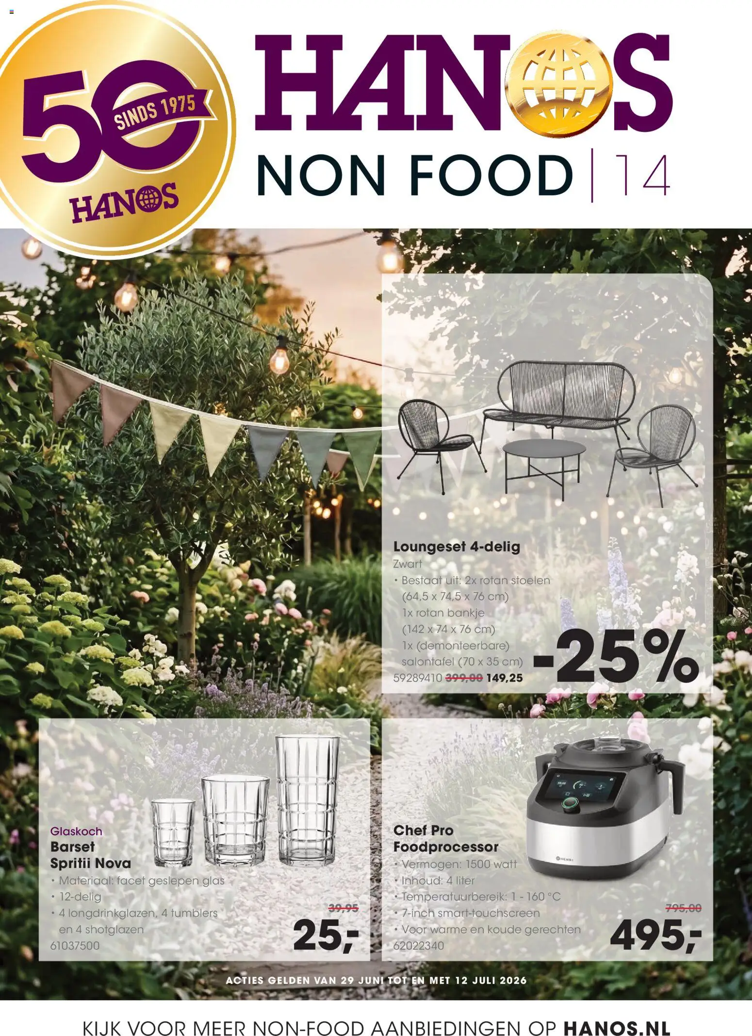Voorbeeld van Hanos folder - Non food van winkel Hanos geldig vanaf 29-06-2026