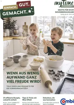 Vorschau von dem Prospekt des Geschäftes Combi, gültig ab dem 31.10.2026