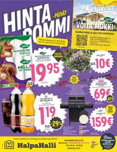 Kaupan Halpa Halli Halpa Halli tarjoukset esikatselu, voimassa 13/05/2026