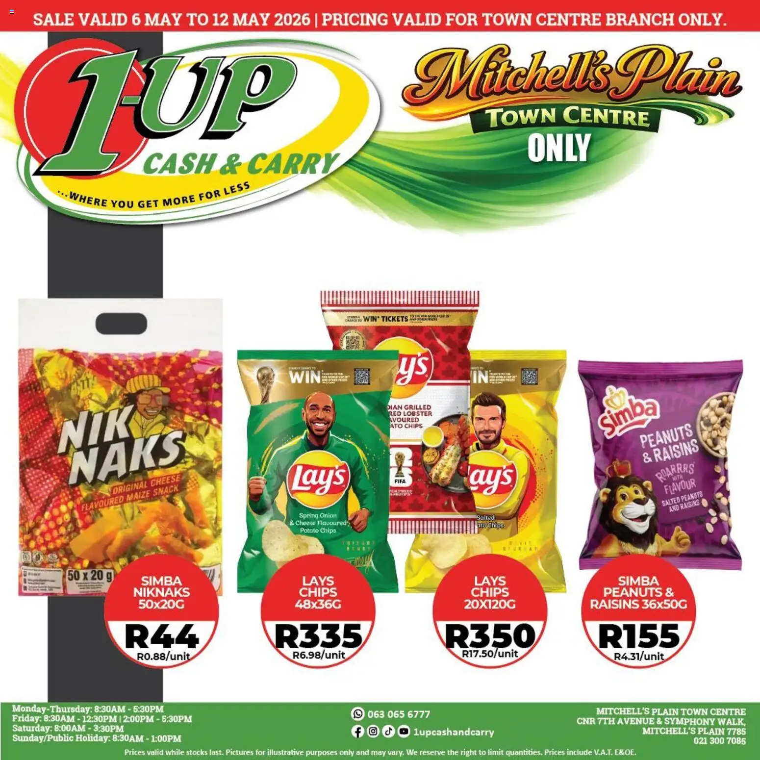 Preview of 1UP Cash & Carry flyer valid from 06/05/2026