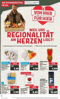 Vorschau von dem Prospekt des Geschäftes Kaufland, gültig ab dem 15.06.2026