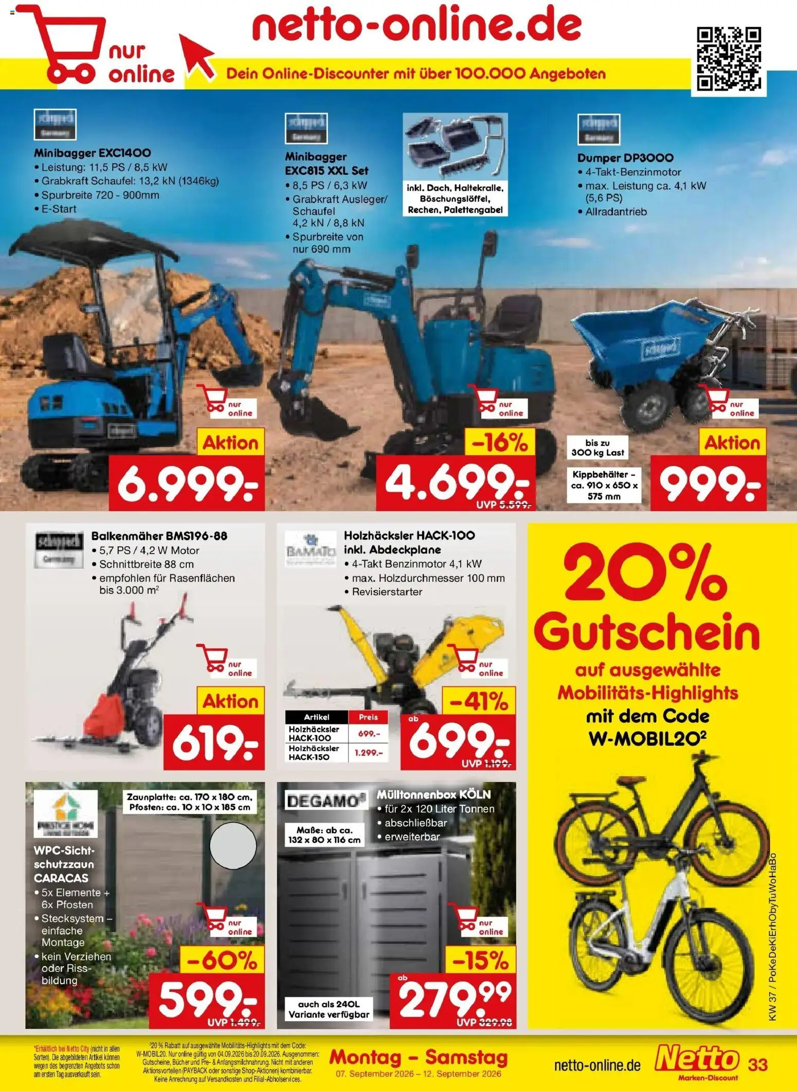 Vorschau von dem Prospekt des Geschäftes Netto Marken-Discount, gültig ab dem 07.09.2026