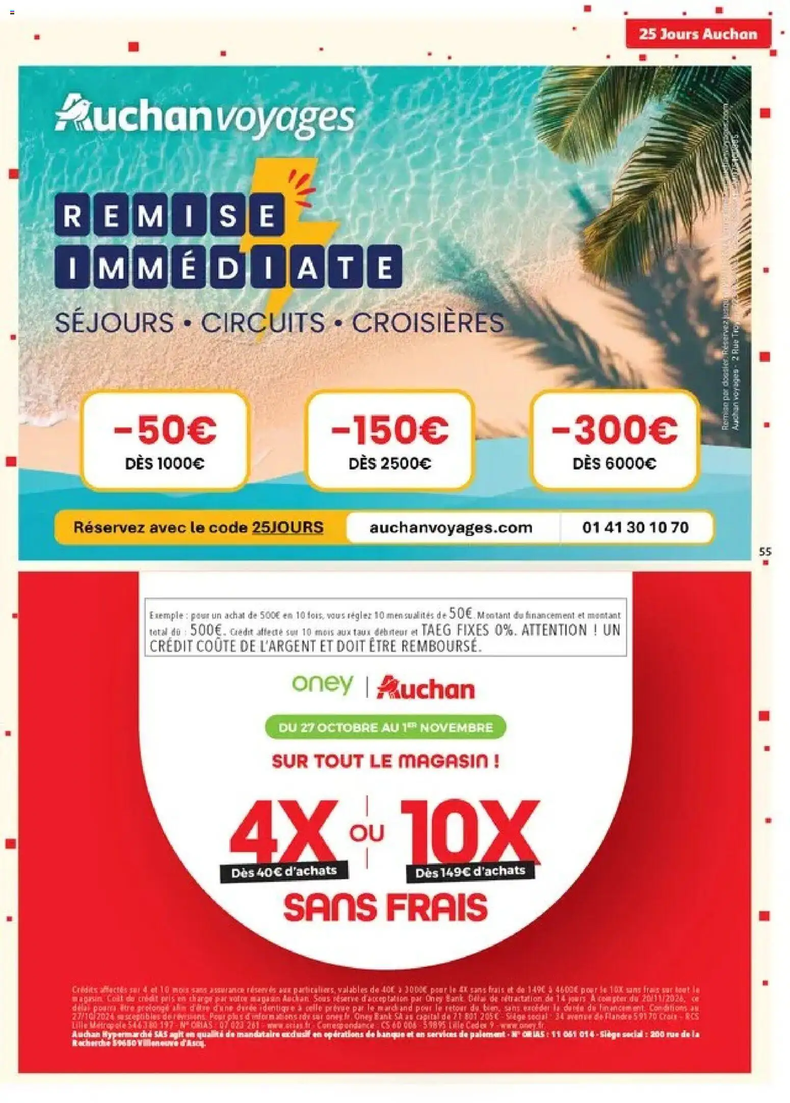 Prévisualisation de Auchan catalogue du magasin Auchan formulaire valide 27/10/2026