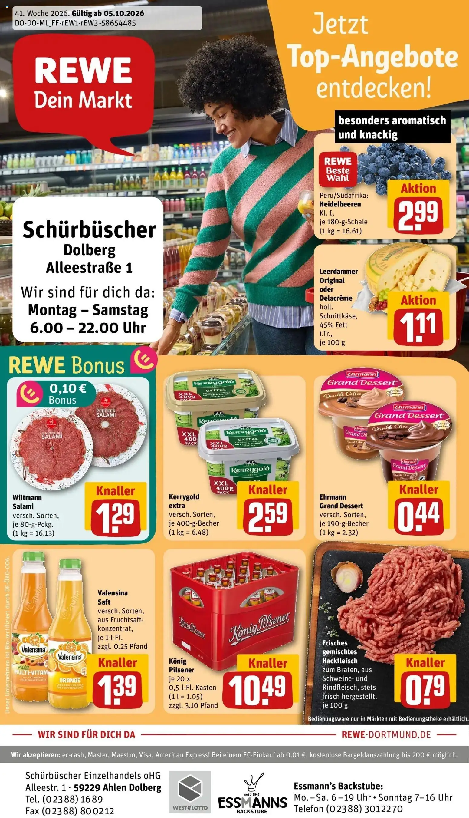 Vorschau von dem Prospekt des Geschäftes Rewe, gültig ab dem 05.10.2026