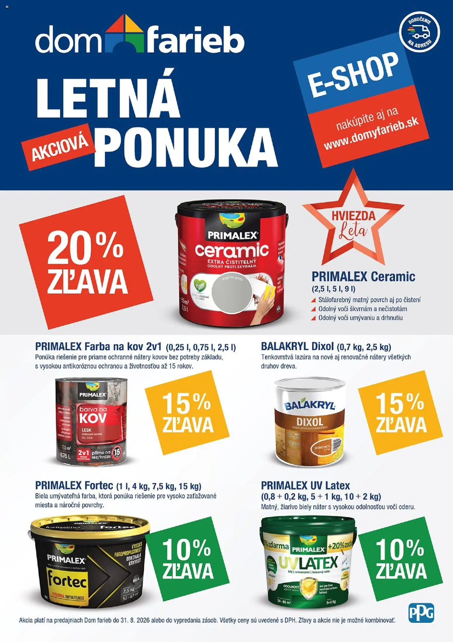 Náhľad Dom farieb letáku platného od 01.07.2026 - Primalex