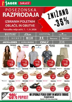 Predogled kataloga iz trgovine Jager veljaven od 05.08.2026