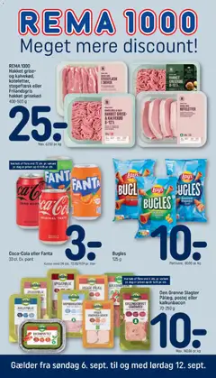 Eksempel på tilbudsavis Rema 1000 - Tilbudsavis uge 37 fra butik Rema 1000 gyldig fra 06/09/2026